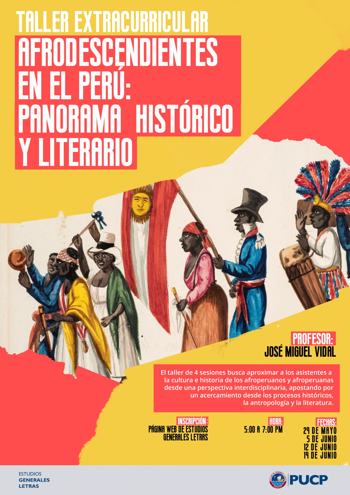 TALLER EXTRACURRICULAR: AFRODESCENDIENTES EN EL PERÚ. PANORAMA ...