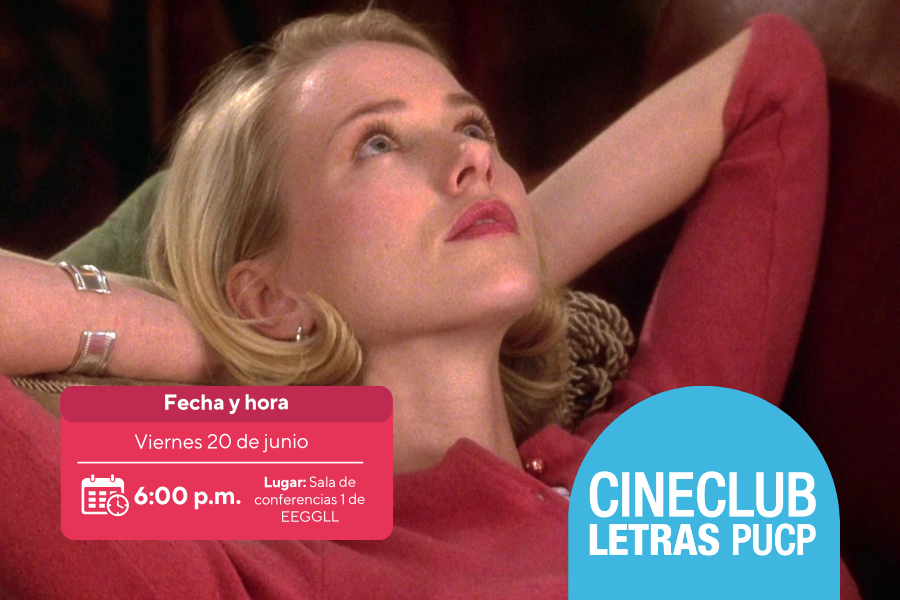 Cine Club Letras PUCP: Proyección de Mulholland Drive (2001) – Homenaje a David Lynch