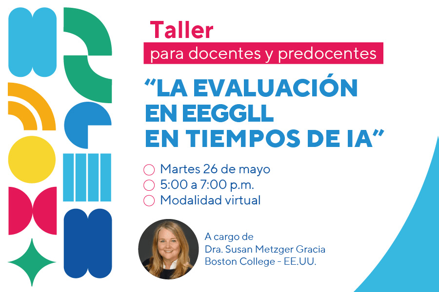 Taller para docentes y predocentes: La Evaluación en EEGGLL en tiempos de IA